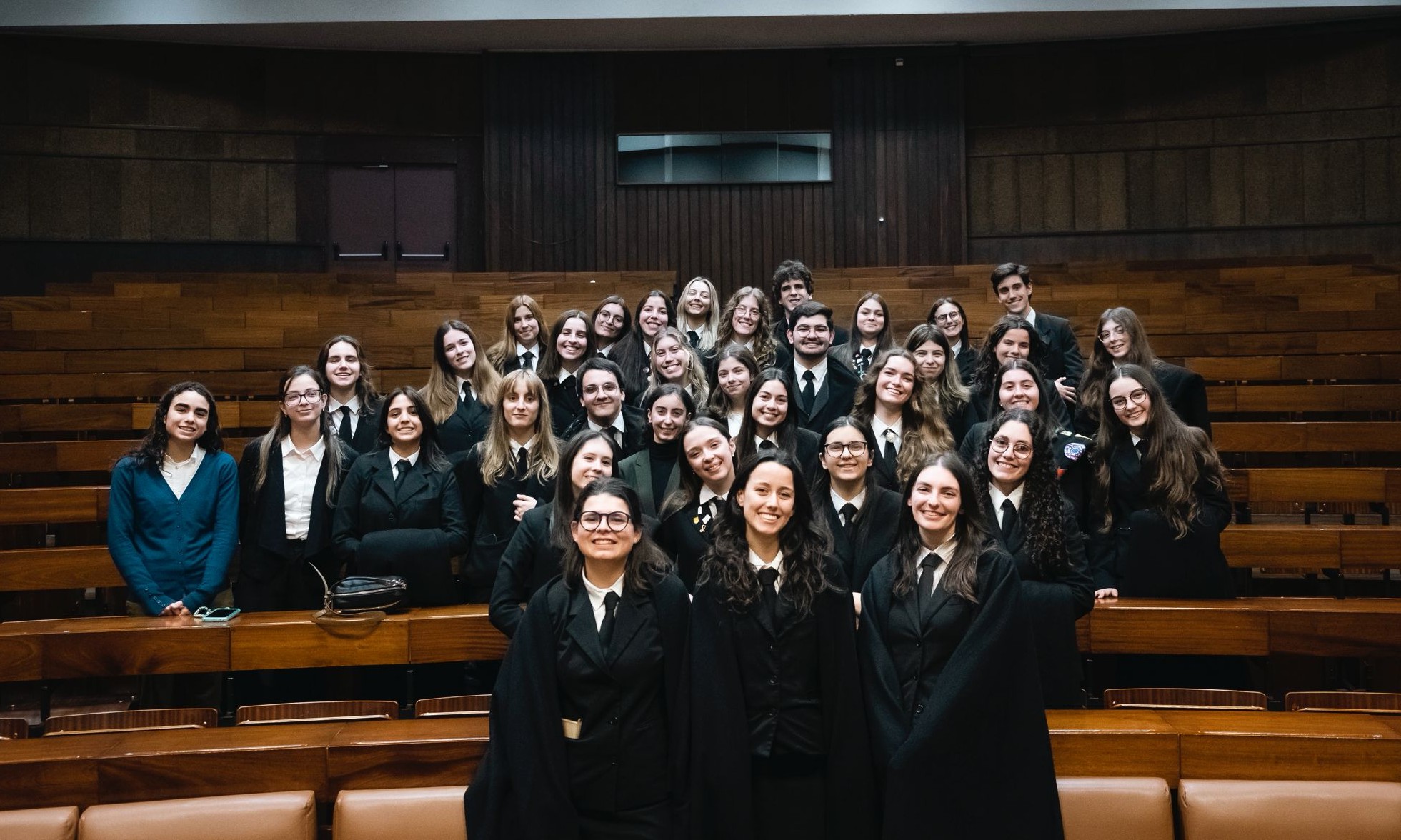 membros da associação de estudantes da ESEUL